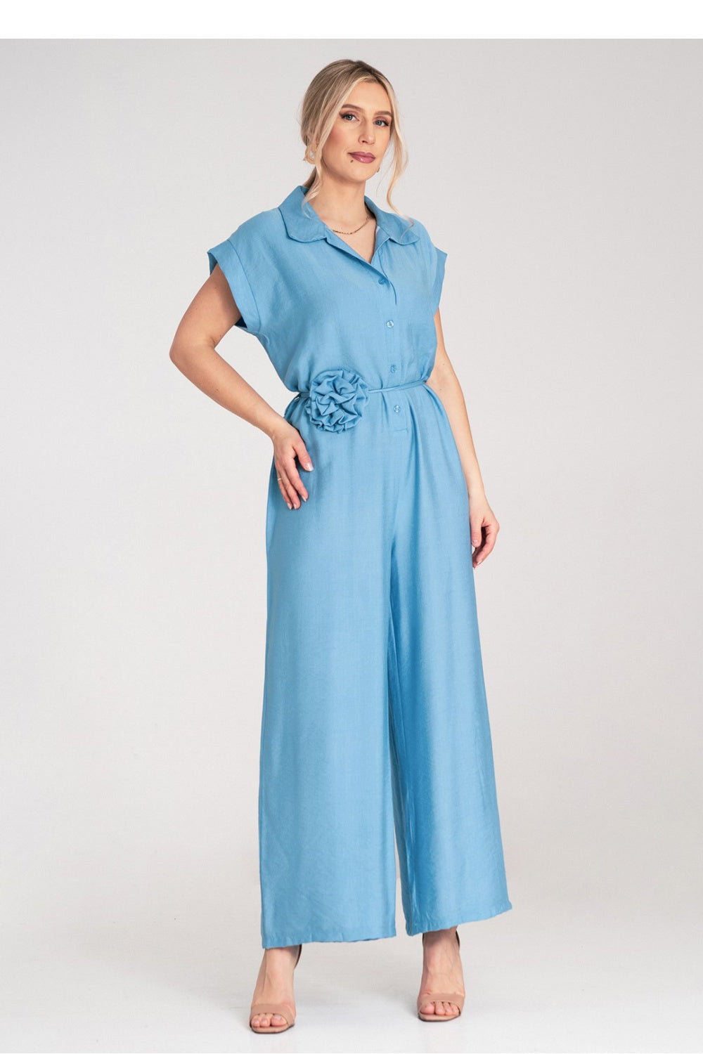Suit M1177 – Figl, Blue – Jumpsuit