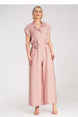 Suit M1177 – Figl, Pink – Jumpsuit – image 2
