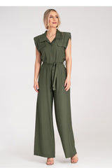 Suit M1176 – Figl, Green – Jumpsuit – image 2