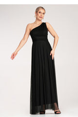Evening dress M1172 – Figl, Black – Evening Dress – image 3
