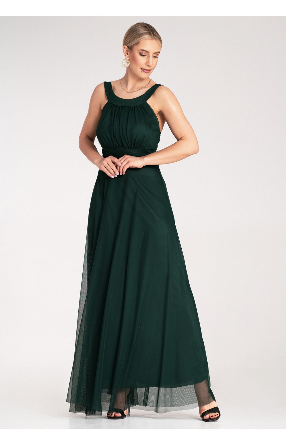 Evening dress M1171 – Figl, Green – Evening Dress