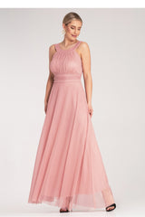 Evening dress M1171 – Figl, Pink – Evening Dress – image 3