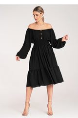 Day Dress M1169 – Figl, Black – Day Dress