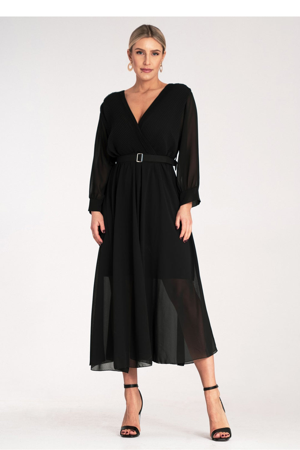 Cocktail dress M1141 – Figl, Black – Cocktail Dress