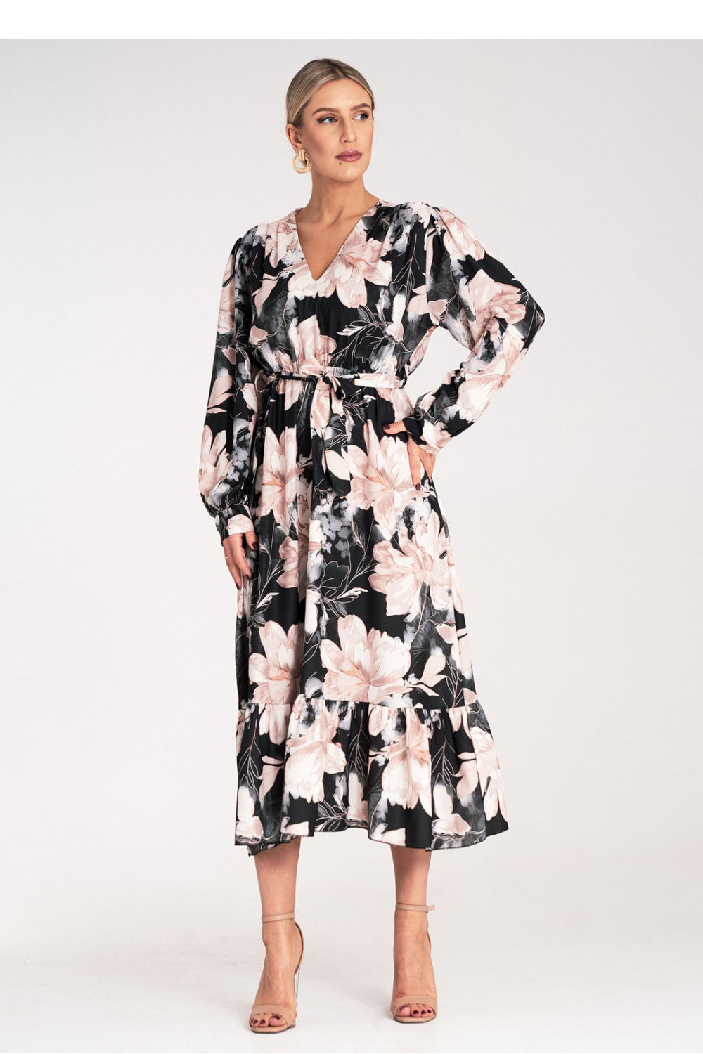 Day Dress M1140 – Figl, Black – Day Dress