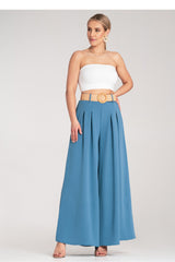 Women's Trousers M1160 – Figl, Blue – Pants – image 2
