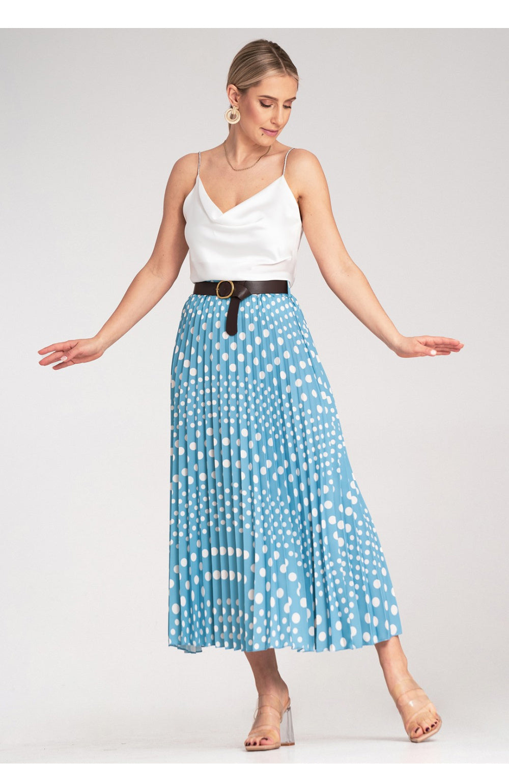 Skirt M1155 – Figl, Blue – Skirt – image 2