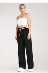 Women's Trousers M1149 – Figl, Black – Pants – image 4