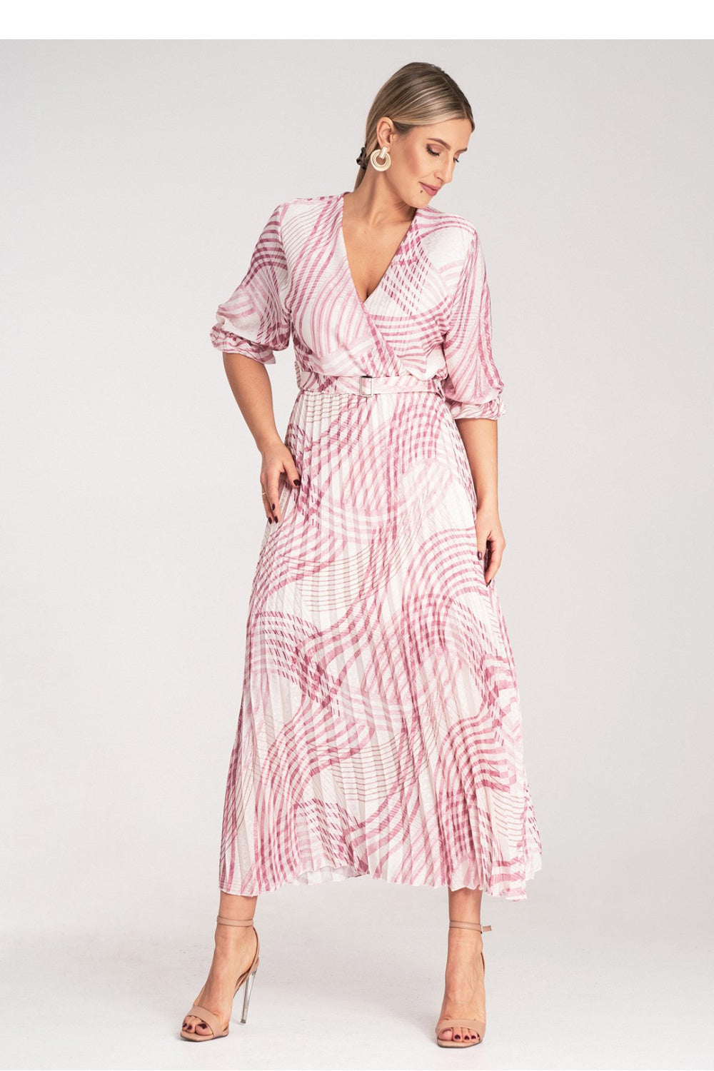 Day Dress M1139 – Figl, Pink – Day Dress