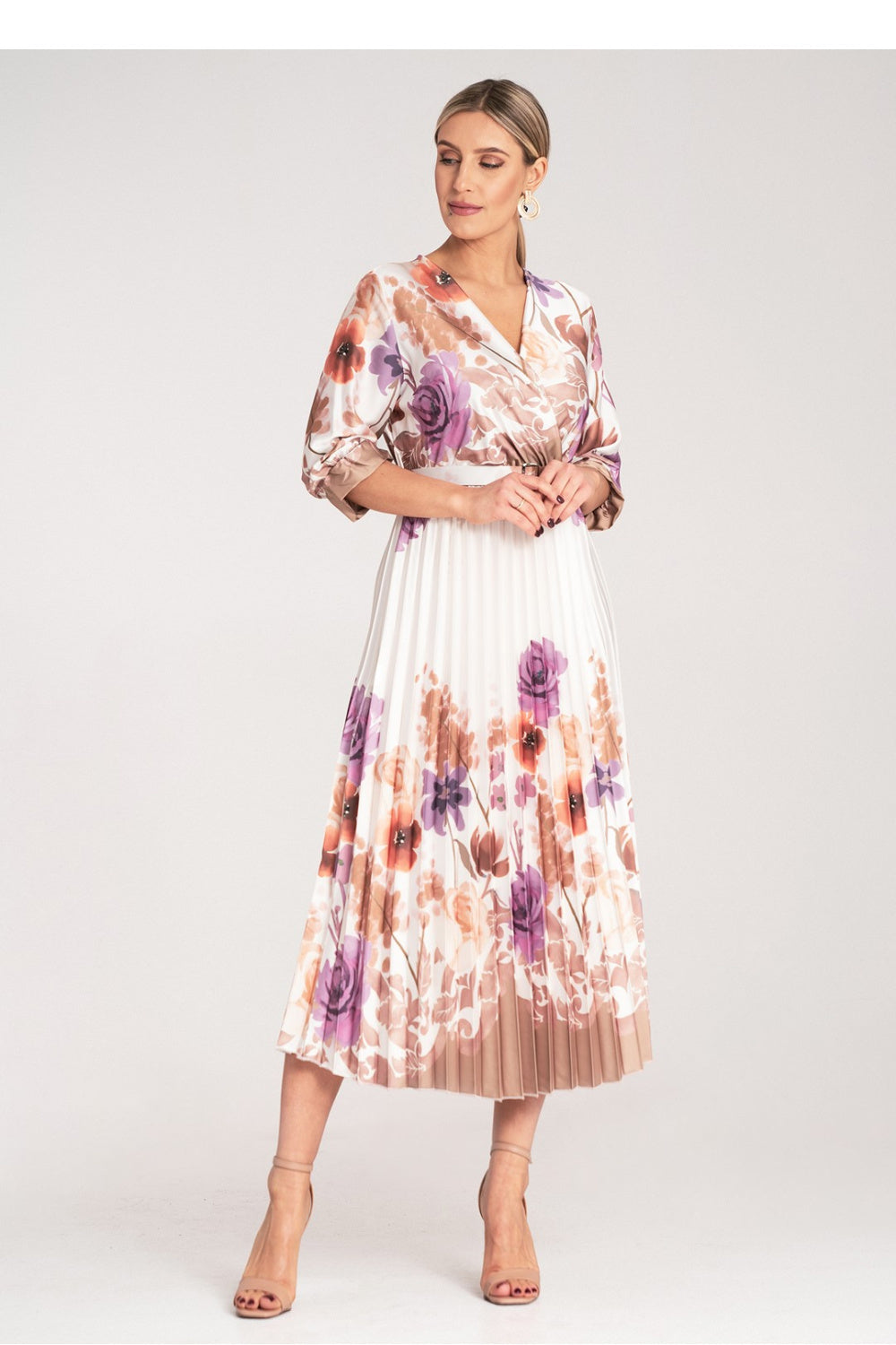 Day Dress M1138 – Figl, White – Day Dress