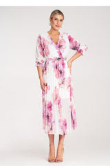 Day Dress M1137 – Figl, White – Day Dress – image 2