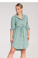 Day Dress M1131 – Figl, Mint – Day Dress