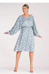 Day Dress M1128 – Figl, Blue – Day Dress