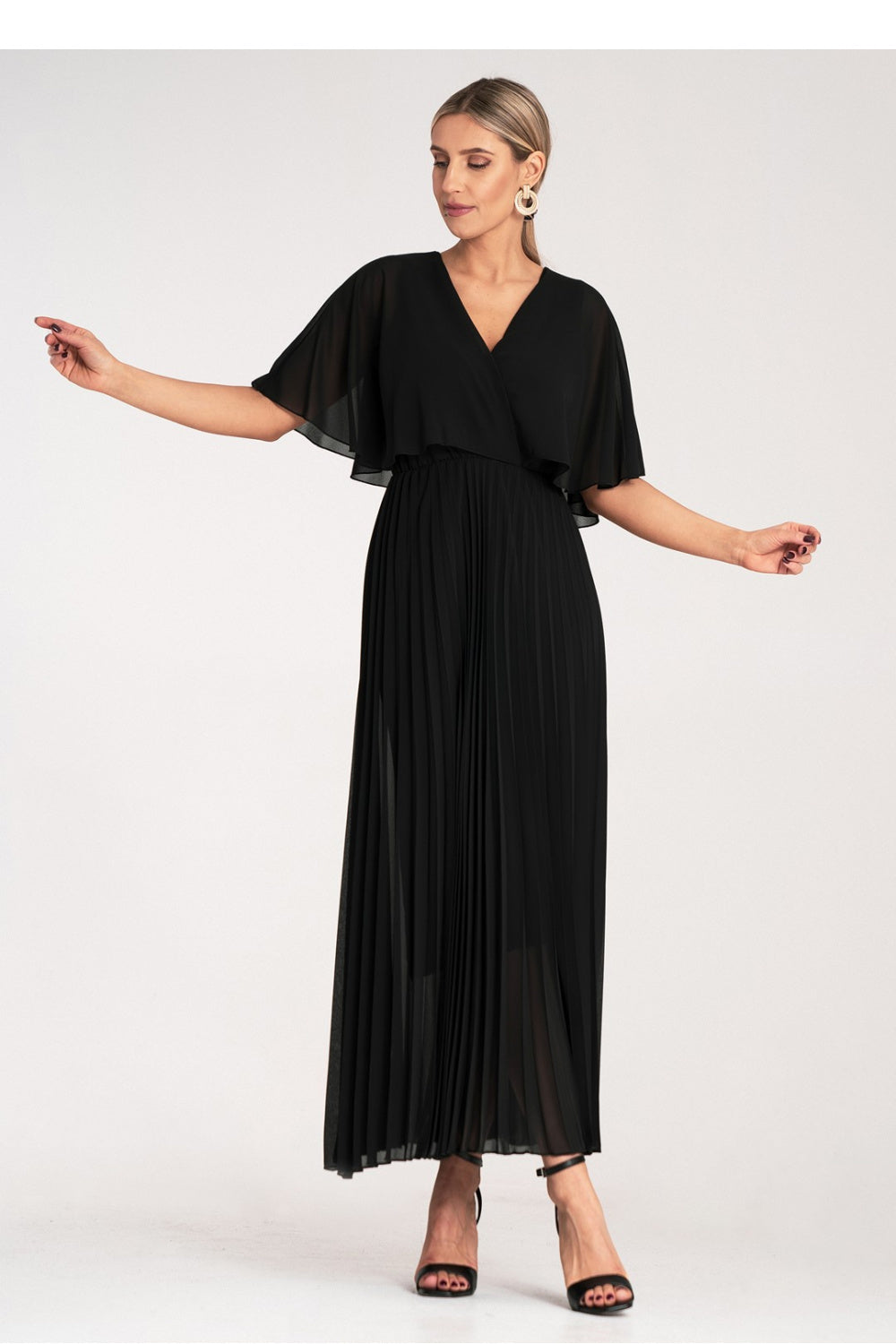 Cocktail dress M1123 – Figl, Black – Cocktail Dress