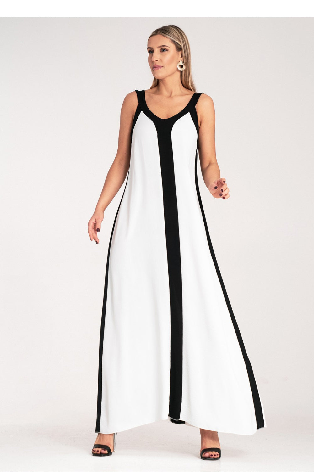 Day Dress M1122 – Figl, White – Day Dress