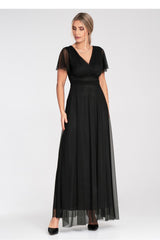Long dress M1103 – Figl, Black – Dress – image 3