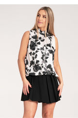 Blouse M1143 – Figl, Black – Blouse – image 2