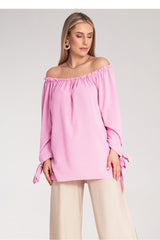 Blouse M1133 – Figl, Pink – Blouse
