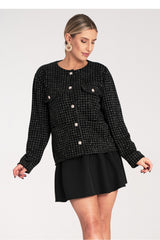 Jacket M1150 – Figl, Black – Jacket – image 2