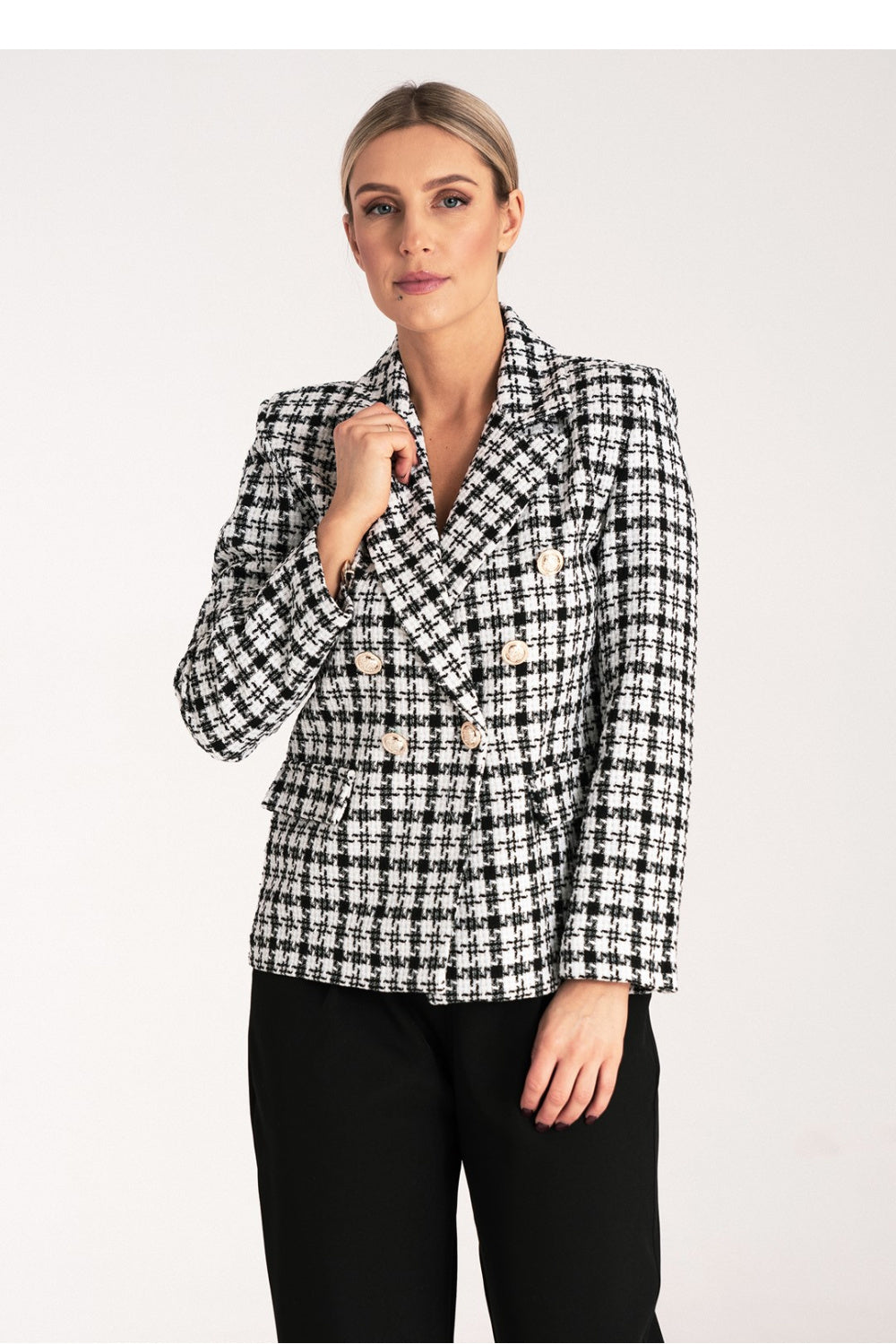 Jacket M1130 – Figl, Black – Jacket – image 2