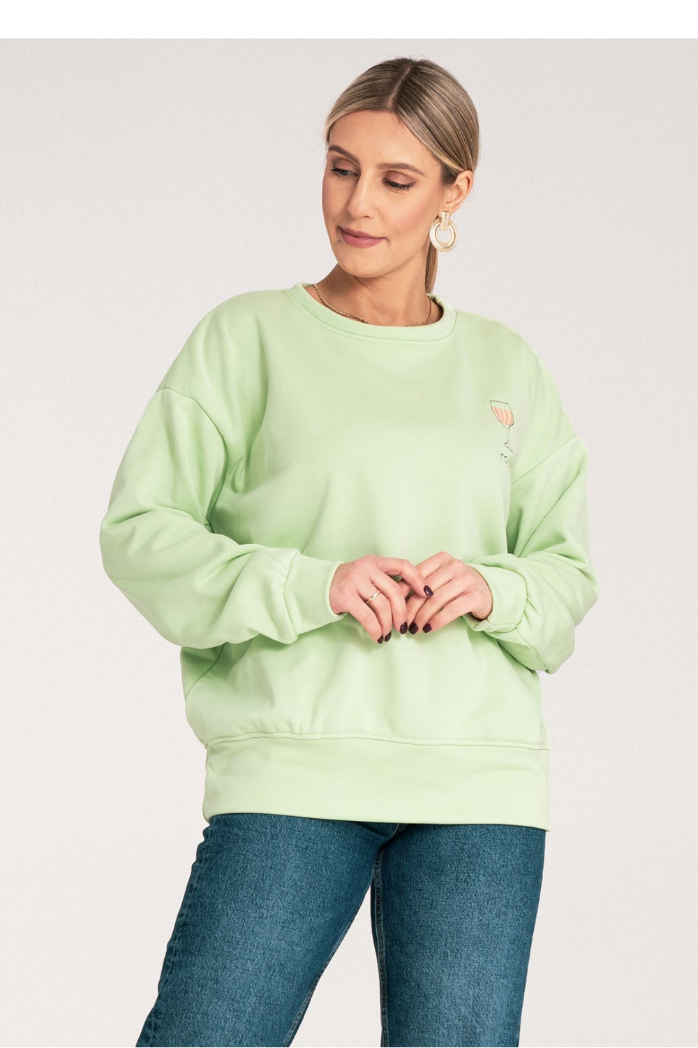 Sweatshirt M1152 – Figl – Sweatshirt – image 3