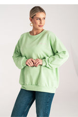 Sweatshirt M1151 – Figl, Green – Sweatshirt – image 2