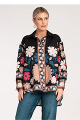 Long sleeve shirt M1147 – Figl, Black – Shirt