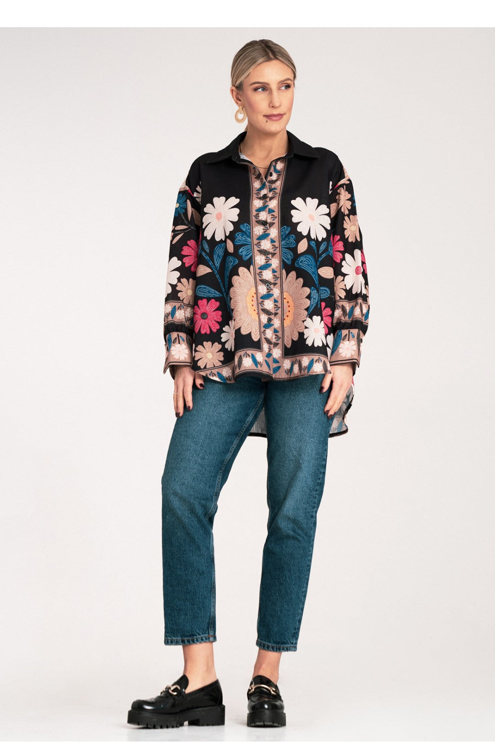 Long sleeve shirt M1147 – Figl – Shirt – image 2
