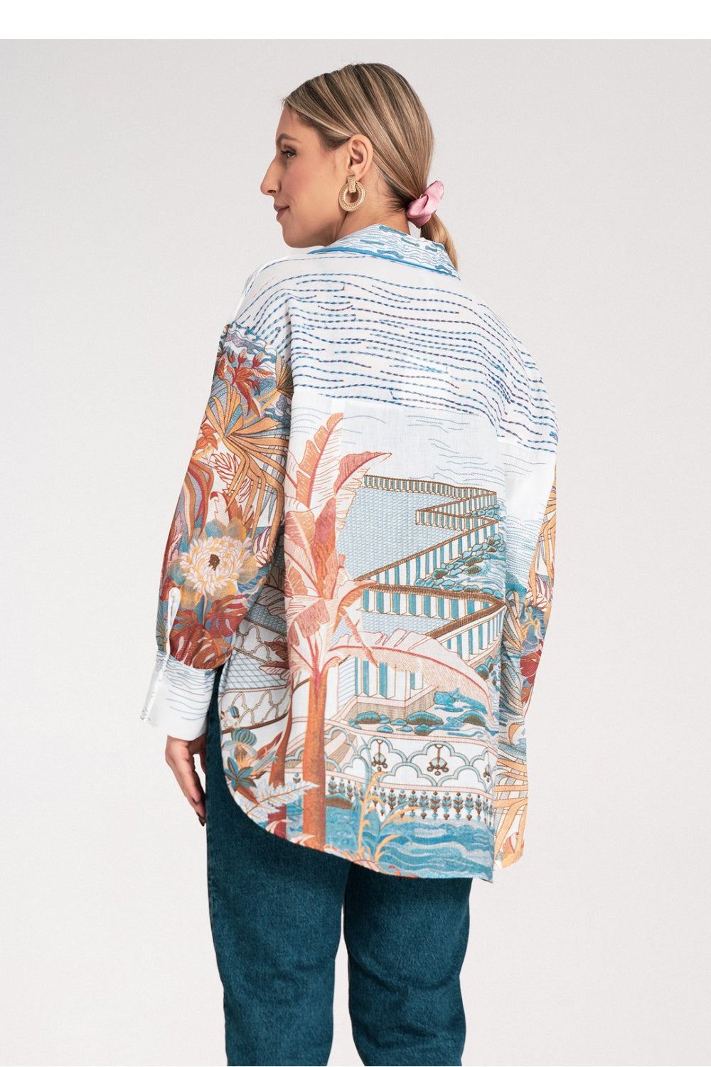Long sleeve shirt M1146 – Figl – Shirt – image 3