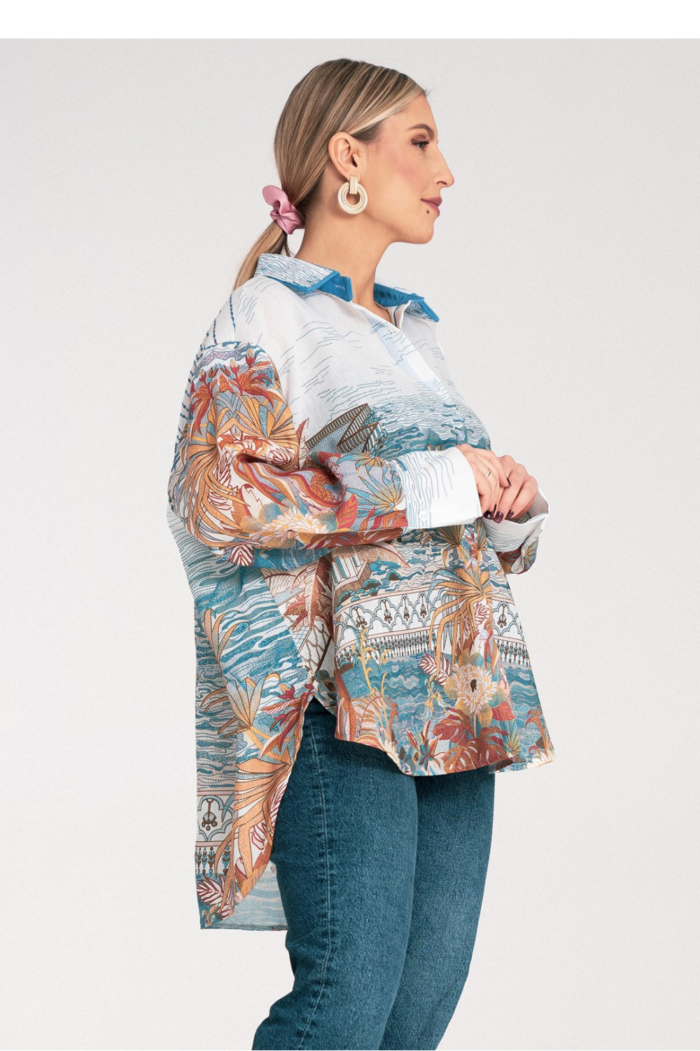 Long sleeve shirt M1146 – Figl – Shirt – image 4