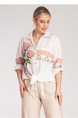 Shirt M1120 – Figl, Beige – Shirt