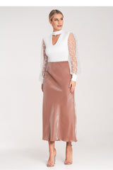 Skirt M1084 – Figl, Beige – Skirt