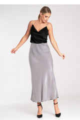 Skirt M1084 – Figl, Grey – Skirt – image 3