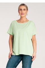 T-shirt M1164 – Figl, Green – T-Shirt – image 4
