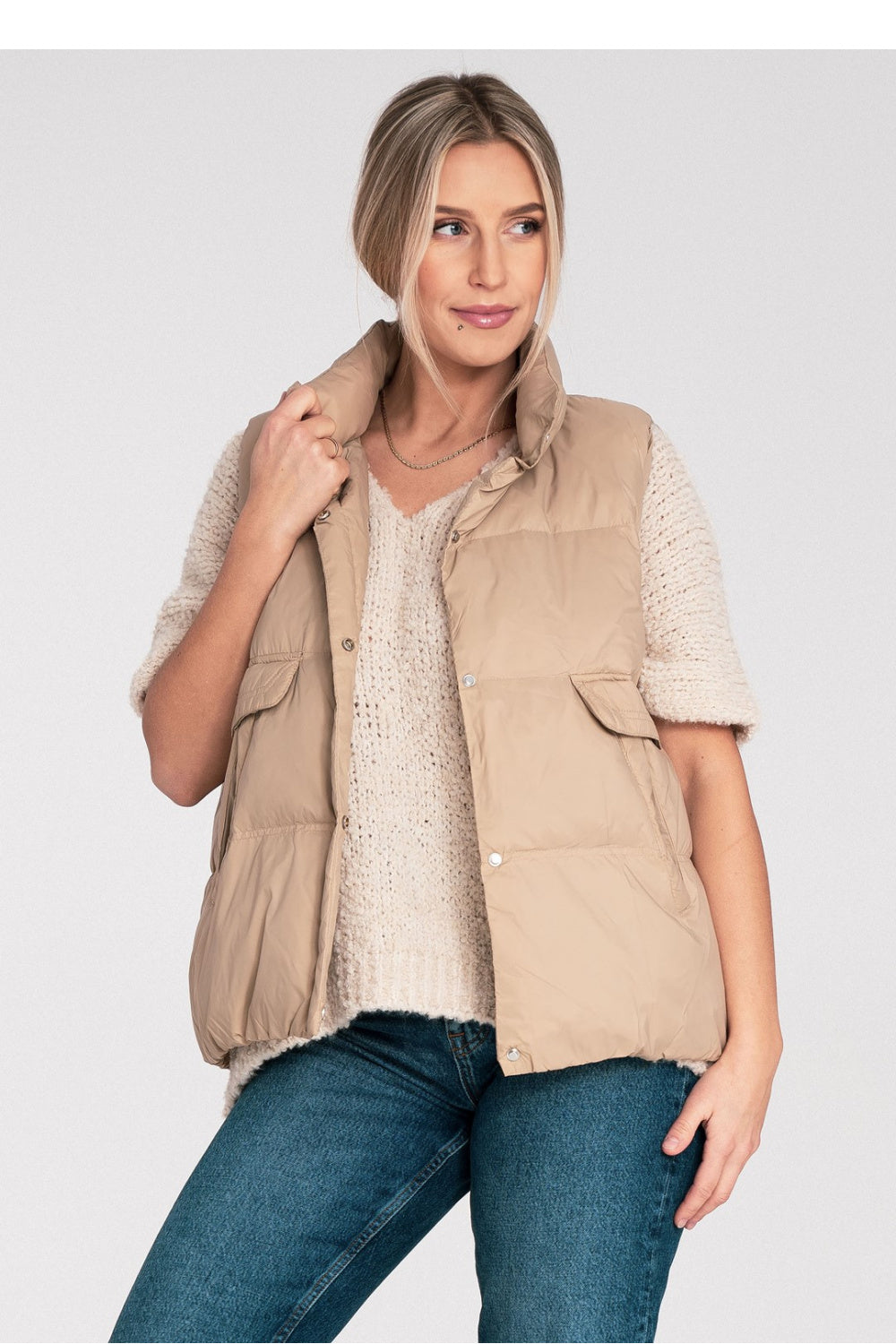 Gilet M1115 – Figl, Beige – Vest