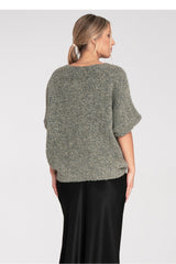 Short sleeve sweater M1109 – Figl – Sweater – image 4