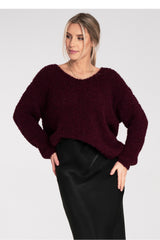 Jumper M1108 – Figl, Burgundy – Jumper – image 2
