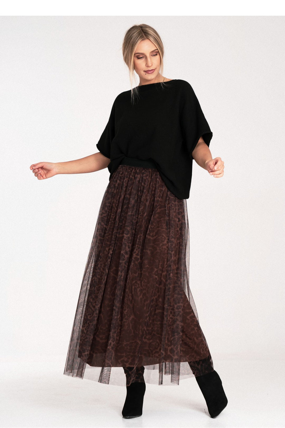 Bat style blouse M1102 – Figl – Blouse – image 4