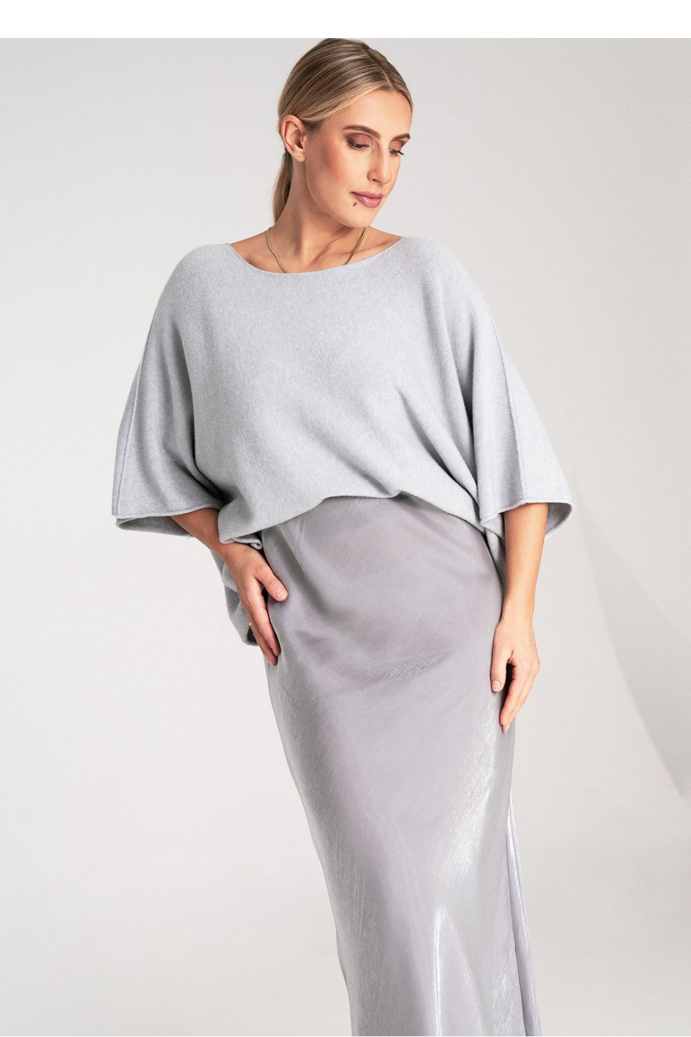 Bat style blouse M1102 – Figl – Blouse – image 9