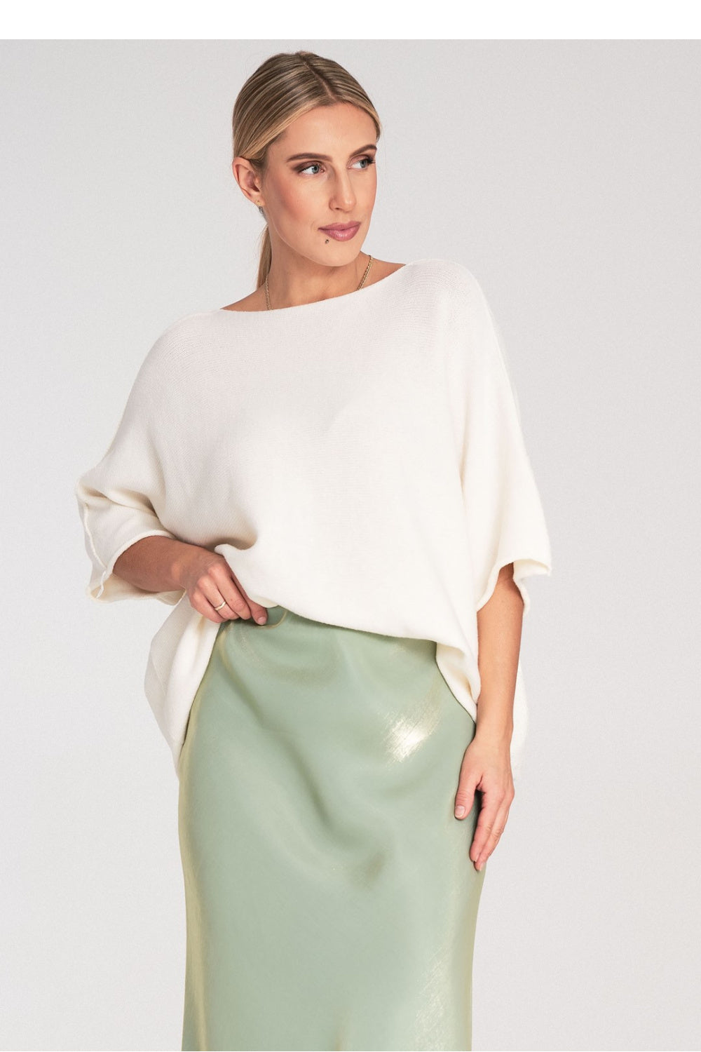 Bat style blouse M1102 – Figl – Blouse – image 12