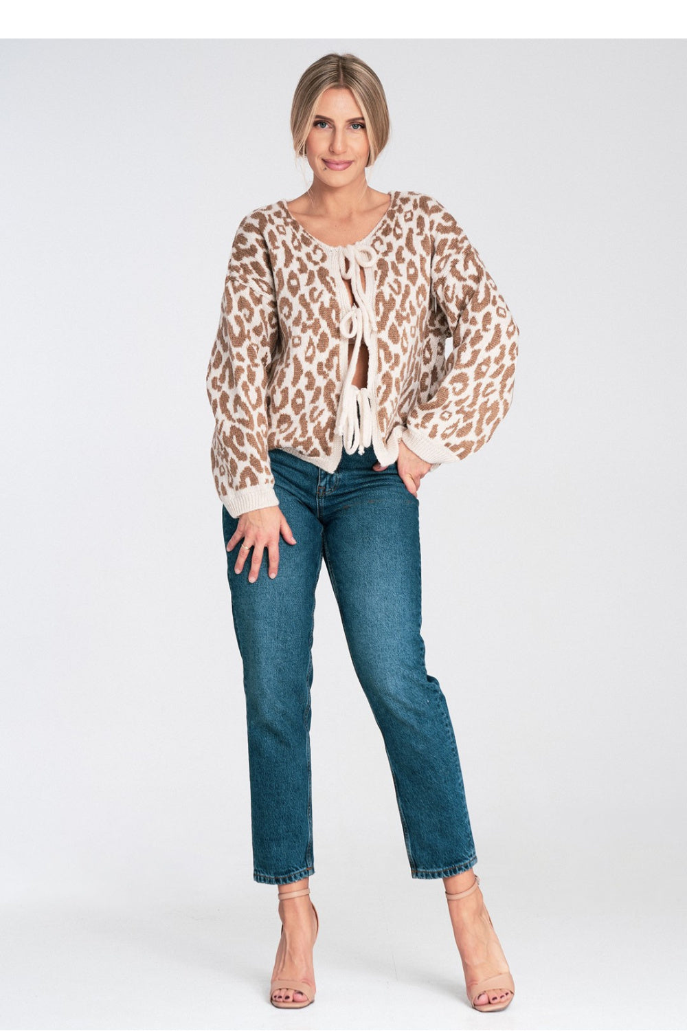 Cardigan M1094 – Figl – Cardigan – image 6