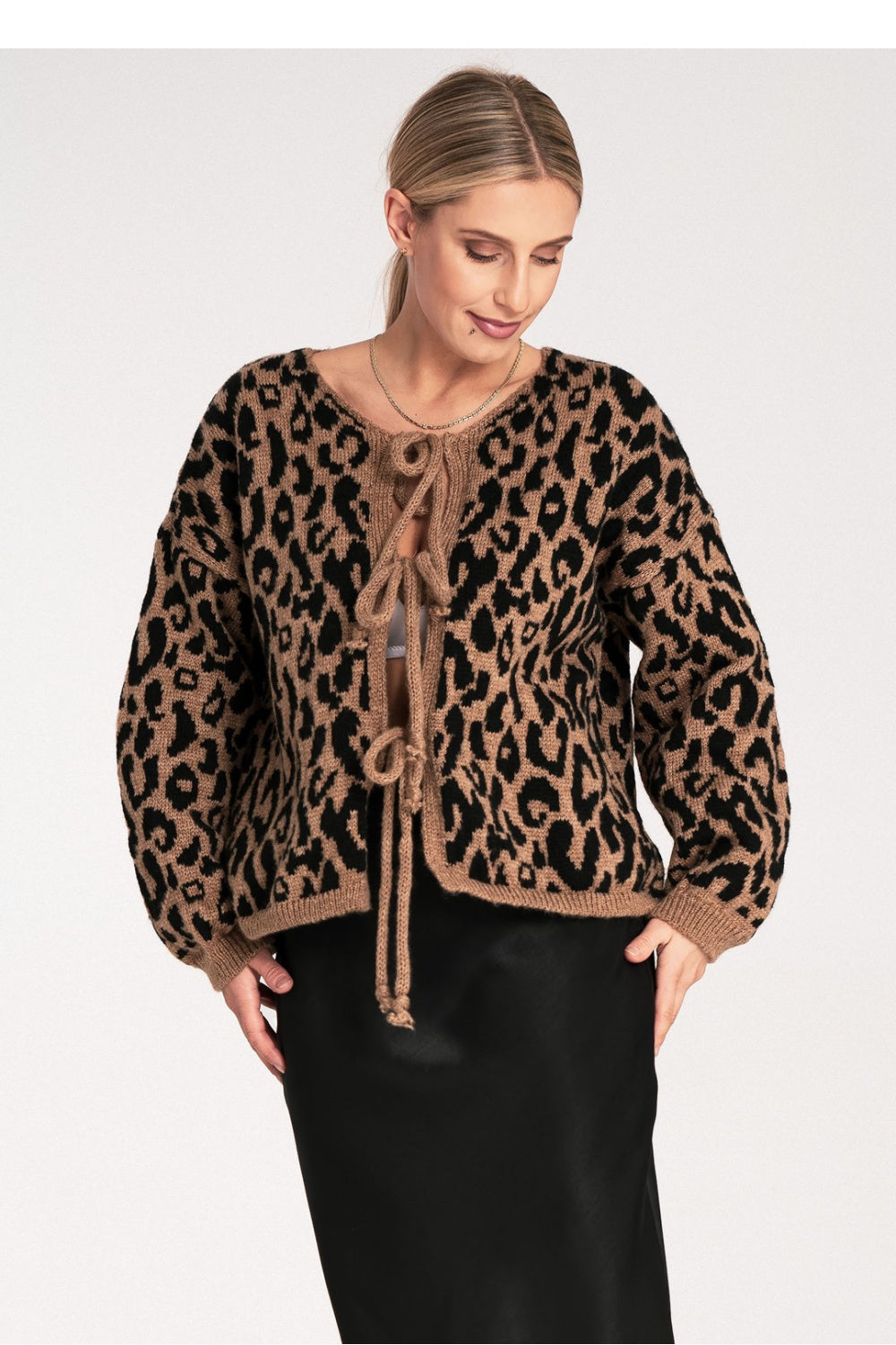 Cardigan M1094 – Figl – Cardigan – image 5