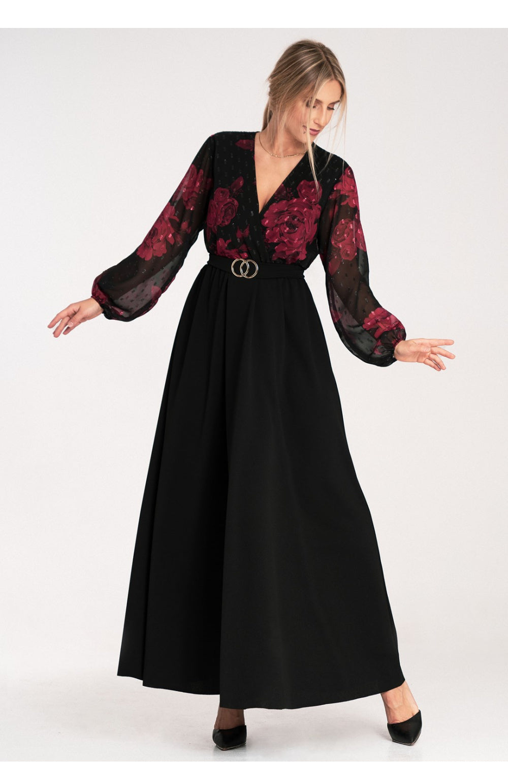 Cocktail dress M1092 – Figl, Black – Cocktail Dress