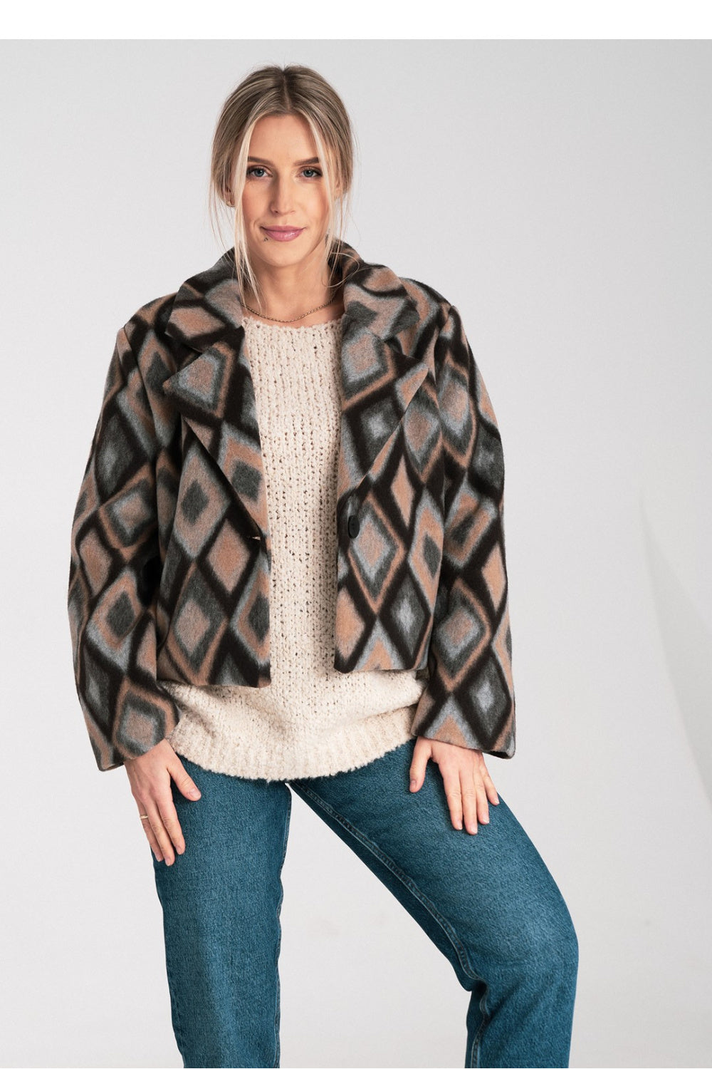 Jacket M1117 – Figl, Blue – Jacket – image 2