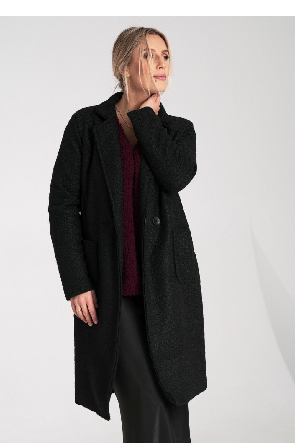 Coat M1113 – Figl, Black – Coat