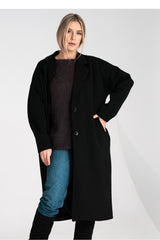 Coat M1111 – Figl, Black – Coat – image 2