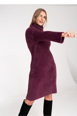 Day Dress M1096 – Figl, Burgundy – Day Dress – image 2