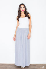 Skirt M310 – Figl, Grey – Skirt