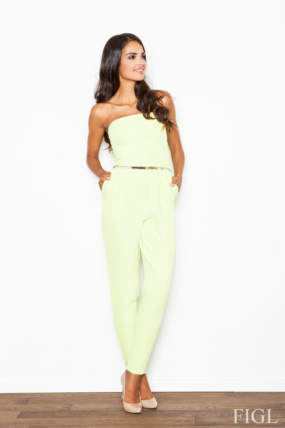 Suit M396 – Figl, Green – Jumpsuit