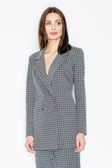 Jacket M437 – Figl, Grey Pattern – Jacket